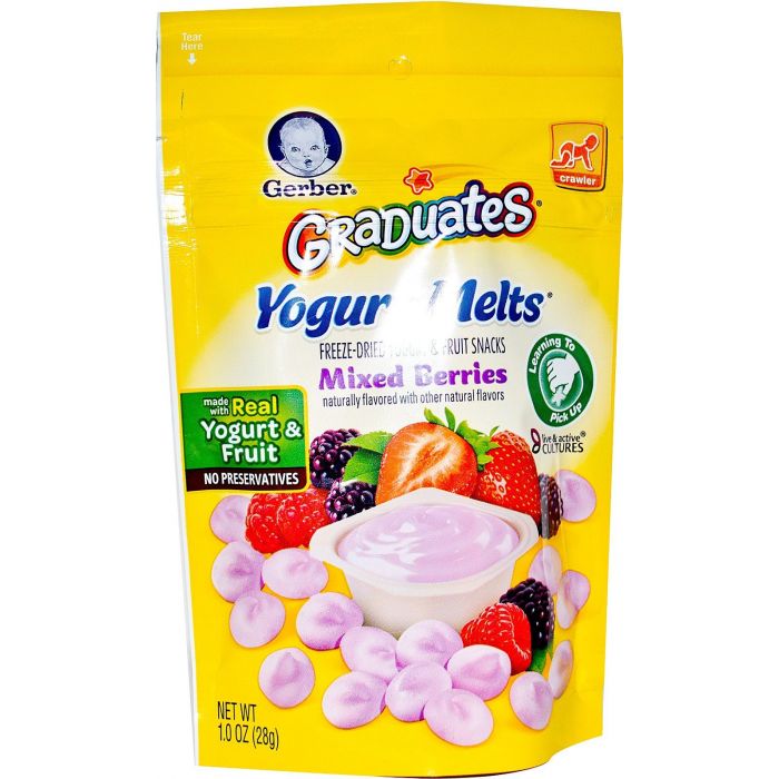 Gerber Graduates Yogurt Melts Mixed Berries – ANNORAINC LLC